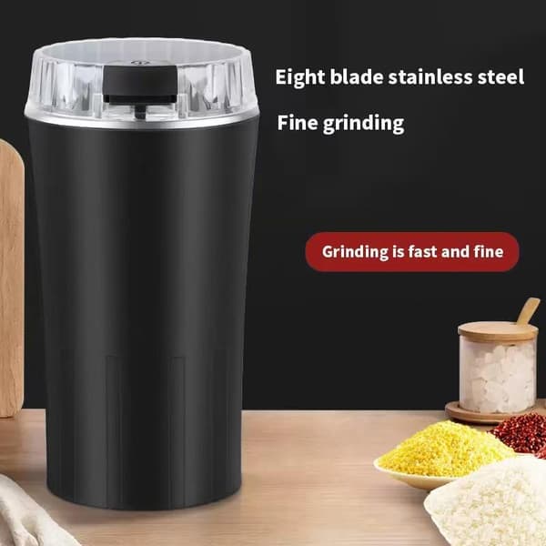 Elektrisk kornkværn kaffebønner kværne rustfrit stål ny A3
