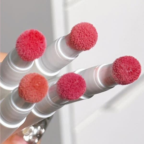 Fløyel Lip Glaze Flytende Leppestift Luftpute Matt Leppeglasur Mo A3