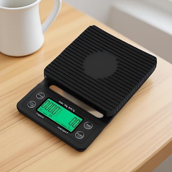 Hæld over dryp højpræcision espresso digital kaffevægt sæt 1