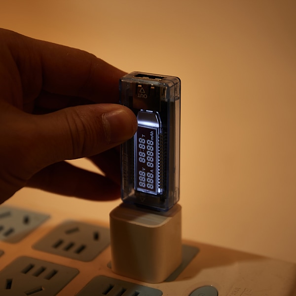 USB 5V 9V 12V 20V QC 2.0 3.0 OLED Strömspänningstestare USB