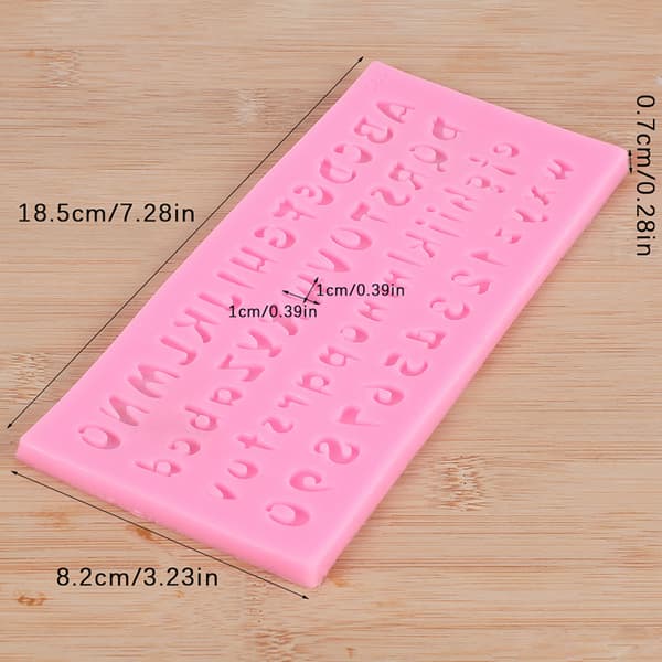 1st Alfabetsnummer Form DIY Chokladkaka Bakning Dec