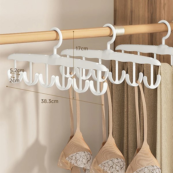 1PC BH-Henger for skap 360° roterende stativ med krok for Cami Gray