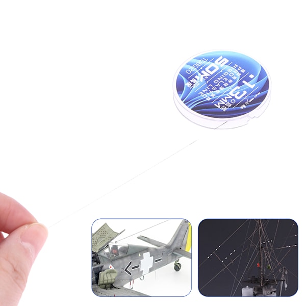 Galaxy 0.05mm/0.08mm/0.13mm elastisk line for flytankskip 0.05mm