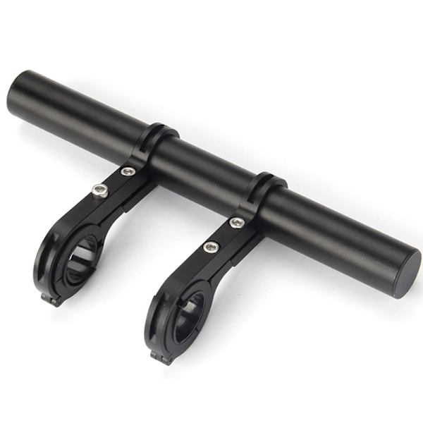 Sykkelstyre Legering Carbon Fiber Forlenget Bracket Sykkelhode black