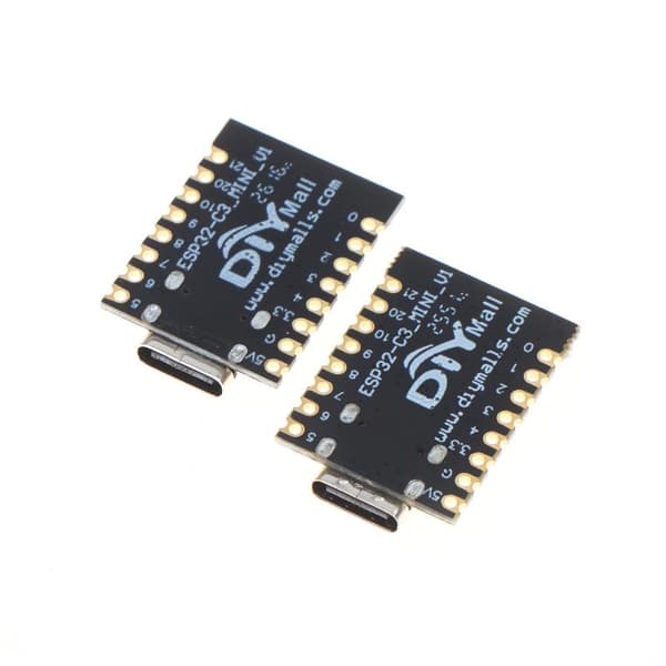 1 stk ESP32 C3 Super Mini utviklingskort med WIFI Bluetooth IPEX