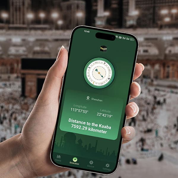 Bluetooth digitaalinen sormilaskuri OLED-näytöllä, hiljainen Green 18mm