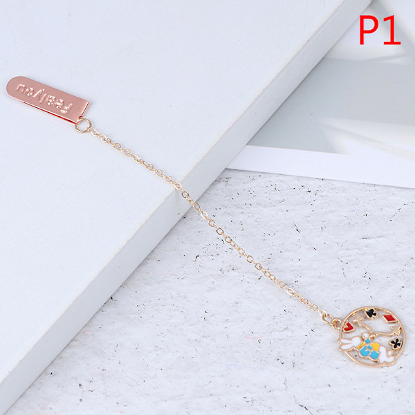 1PC Kirjanmerkit Riipus Kirjamerkit Metalliset Kirjanmerkit Koulutoimisto P1
