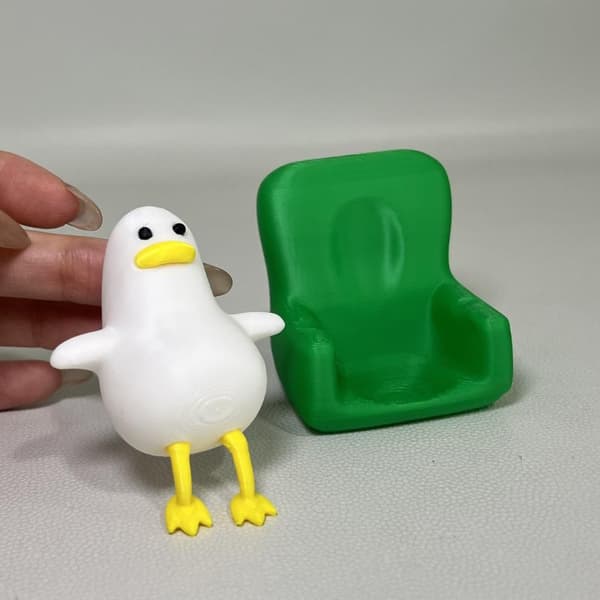 3D-printede læseænder håndholdte modeller StyleA