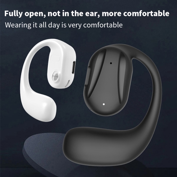 Full Open Headset Bone Conduction Langaton Bluetooth -kuuloke A1