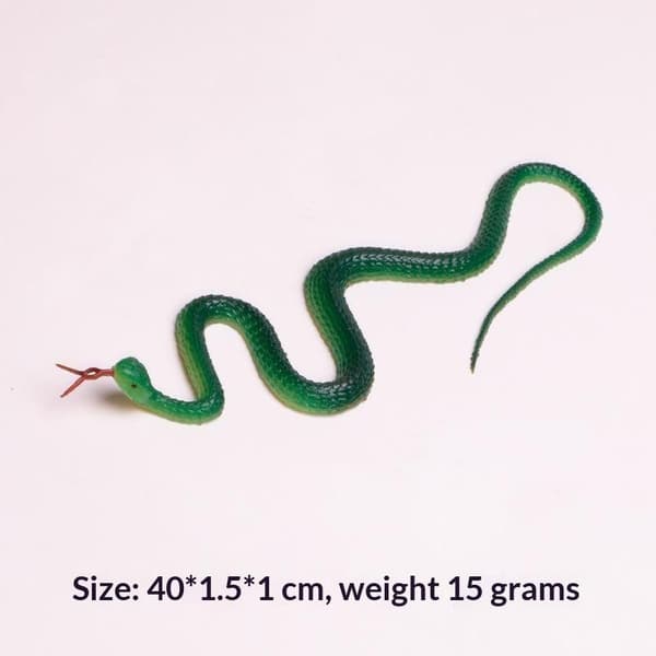 40cm Realistinen Kumilelu Käärme Simulaatio Python Halloween Bir A11