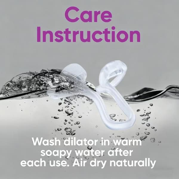 3 storlekar silikon anti-snark näsklämma elastisk näsdilator F Purple