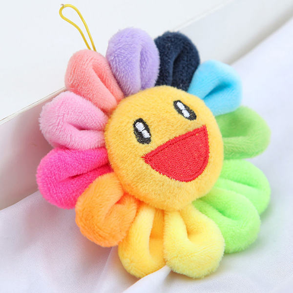 Pehmoiset avaimenperät Sun Flower auton avaimenperä rintakoru auringonkukka-avain 1pc