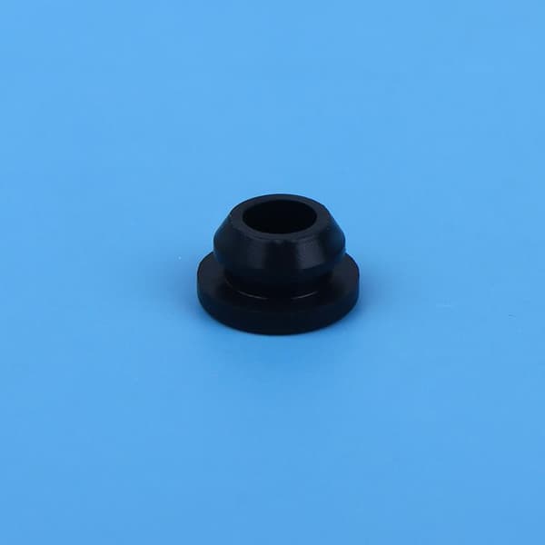 4 st silikonpluggar Black