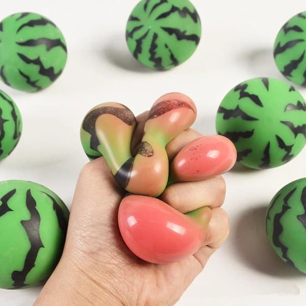 Myk Fruktlignende Vannmelon Perle Squishy A1