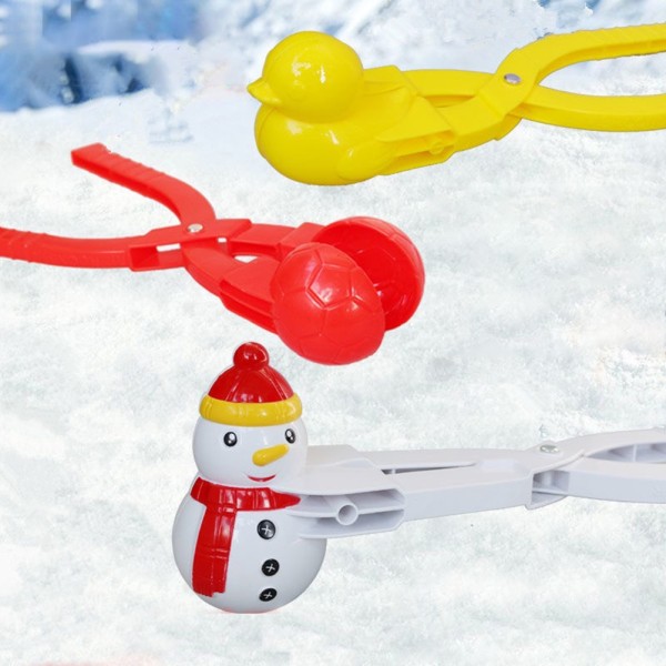 4st Winter Snowball Maker Clip Kids Outdoor Snow Ball Leksaker