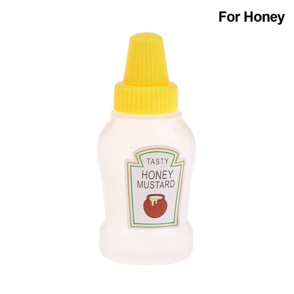 Mini Bärbar Liten Såsbehållare Tomatsås Salladsdressing Honey
