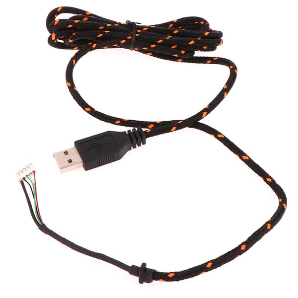 Nylon USB-musekabel erstatningsledning Steelseries KANA Sp A