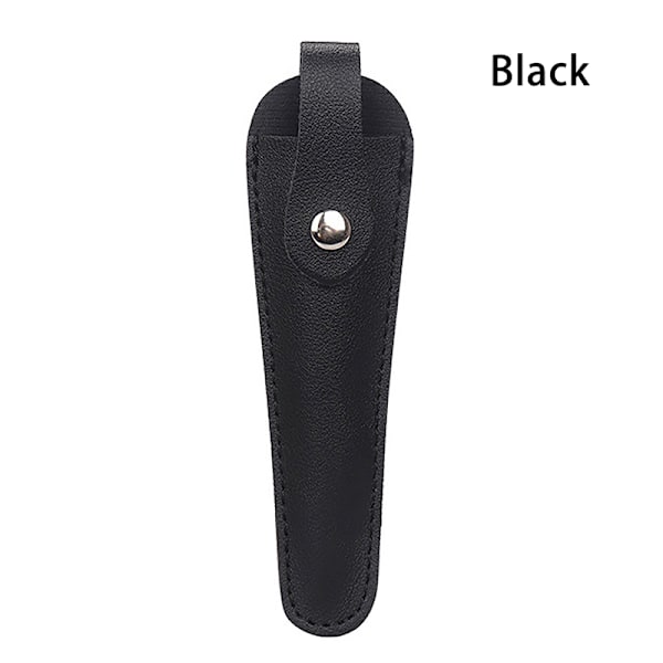 Professionell Frisör Frisör Sax Case PU Läder Black