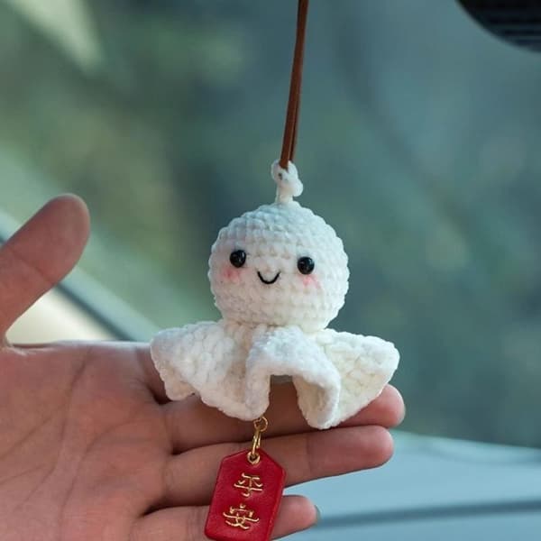 e Pehmoinen Sunny Doll Auton Ripustusriipus Peilikoristeet Pehmo C A2