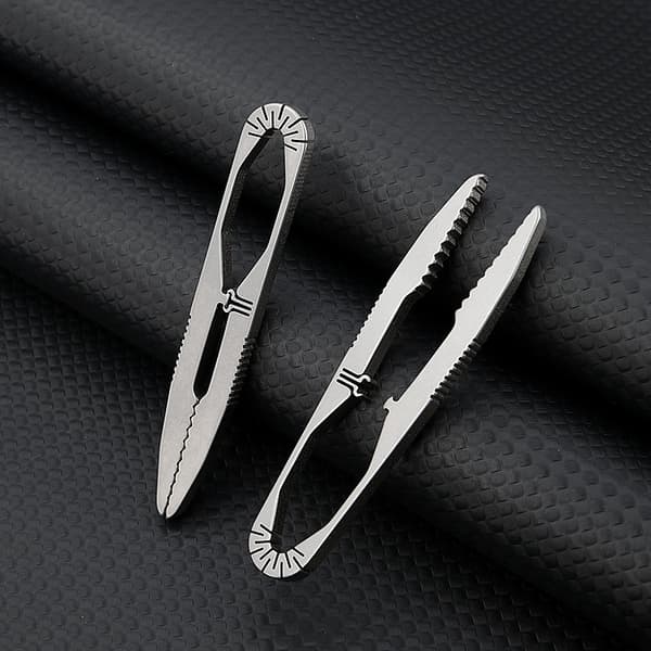 Titanium Legering Pinsett Clip Mini Titan Pinsett Liten Titan