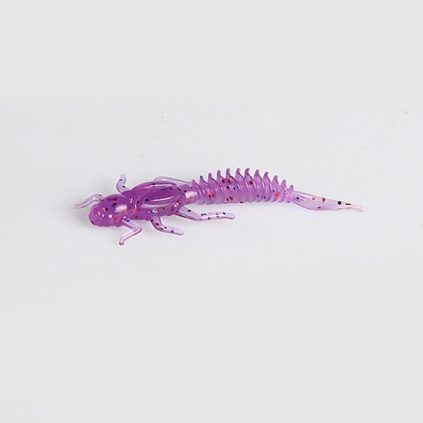 Supercontinent 5kpl Larva Soft Bait 5cm0.8g Kelluva makean veden G