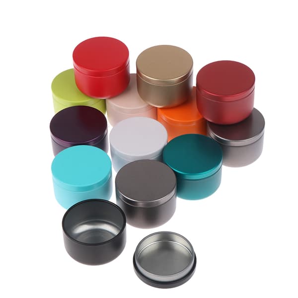 5,4 cm Mini Metallboks Beholder Te Sukker Tebeholder Oppbevaring A10