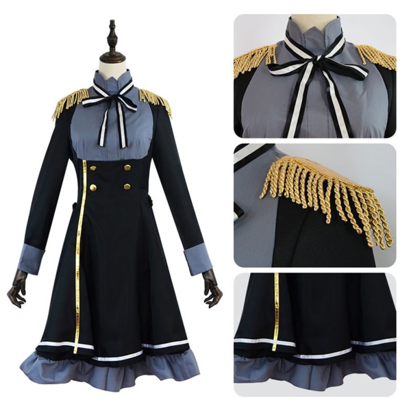 SPY ROOM kjole Anime spill film cosplay kostymer Stage performa Black M