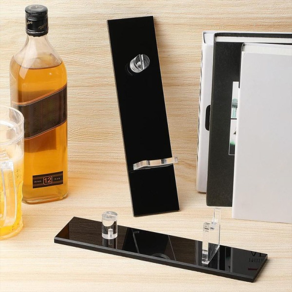 Kniver Display Holder Kniver Display med støtteramme Black