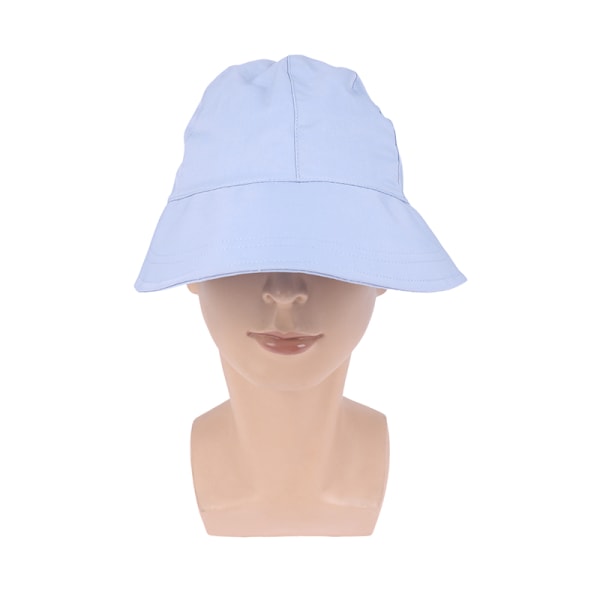 Sun Beach Hats For Women Sommer Hurtigtørkende Visir Justerbare Blue
