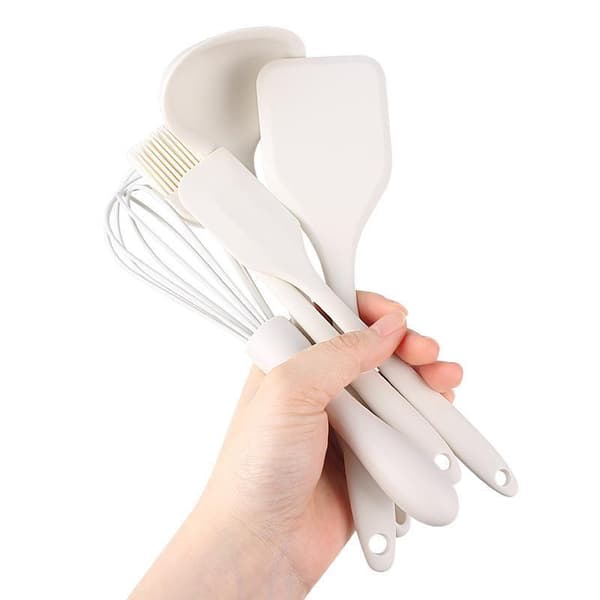 Non-stick silikonbakset Värmebeständig hängande gräddskrapa A2