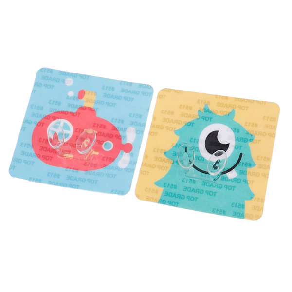 Sarjakuva Pistokekoukku Seinä Itseliimautuva Säilytys Virtajohto Kiinnike 1pc random color