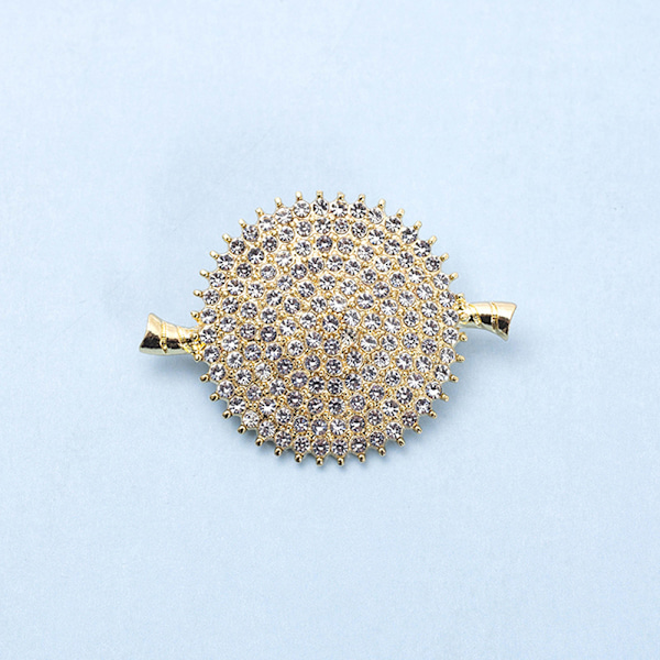 Kreative krystalbrocher Pins Broche Cardigan Faste seler Dre A