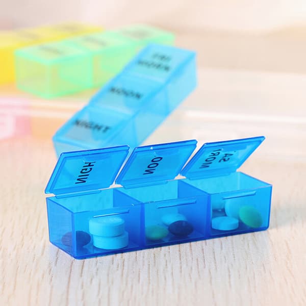 7 dagars veckovis tablettpiller medicinboxhållare Organizer C