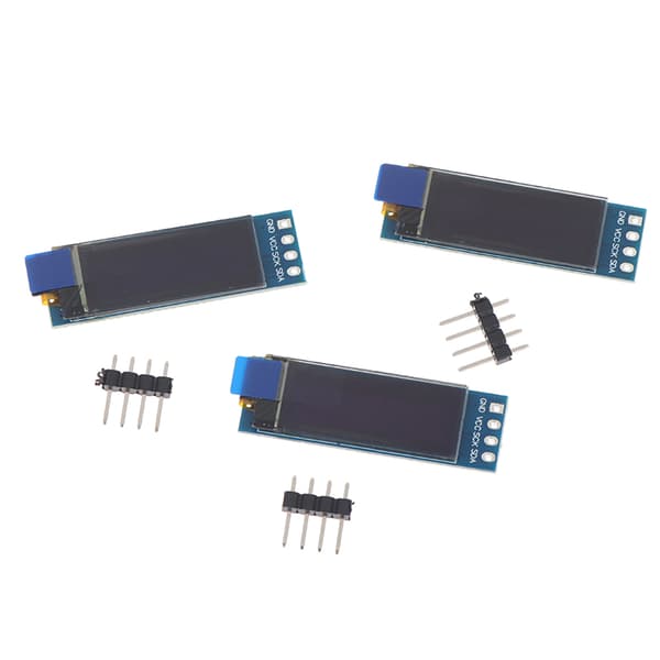 0,91 tommer OLED-modul Hvid/Blå/Gul OLED 128X32 OLED LCD LE White Light
