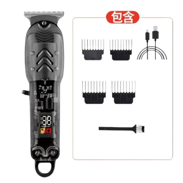 Professionel Hårklipper Genopladelig Hårtrimmer 2