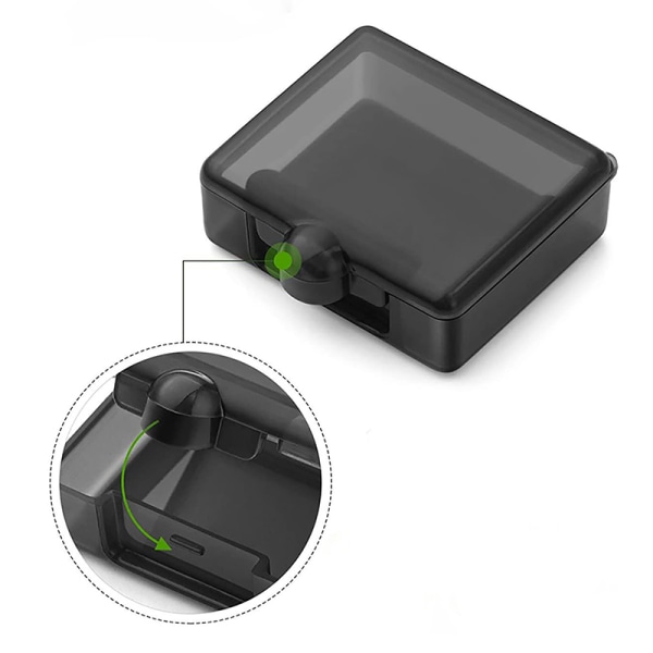 3 stk Pill Tablet Box Organizer Medisinholder Oppbevaringssmykker Green