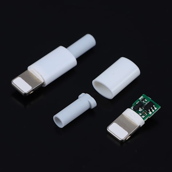 2 Sæt USB-stik med spånplade hanstik Reparationssæt DIY Dat 4P