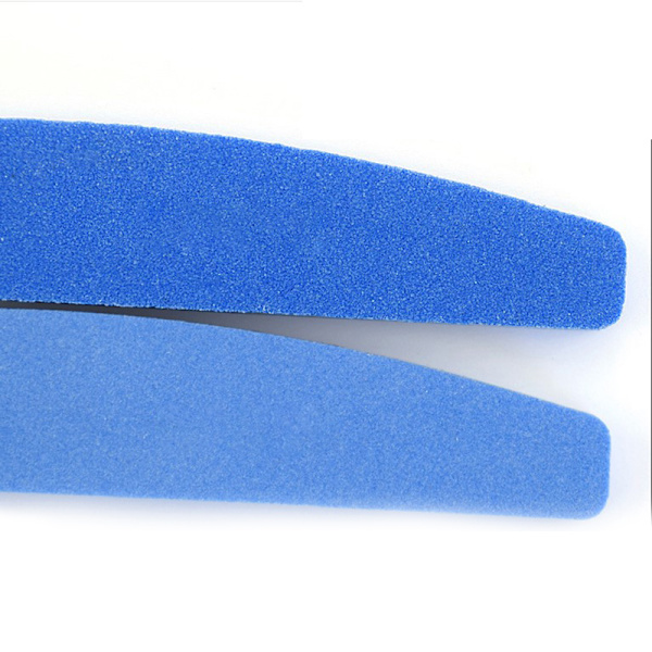 10st set Tvättbar nagelfil med slipsvamp Straight