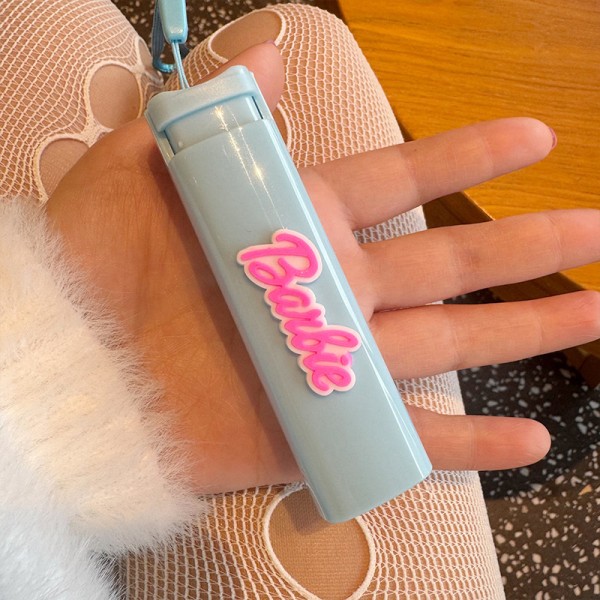 Candy Color Mini parfymflaska Portable Refillable Spray Sub-B Sky blue