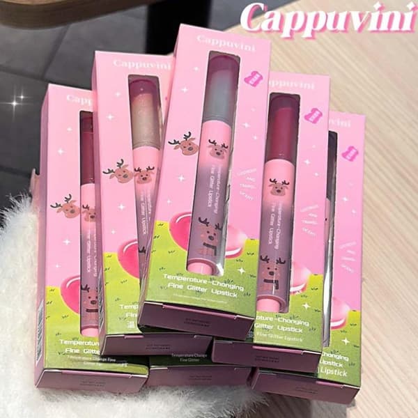 Cappuvini Water Light Läppglans Glasseffekt Och Återfuktande T 2
