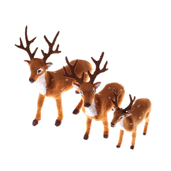 Jul Simulering Plys Rensdyr Xmas Elg Plys LEGETØJ nytår 25cm