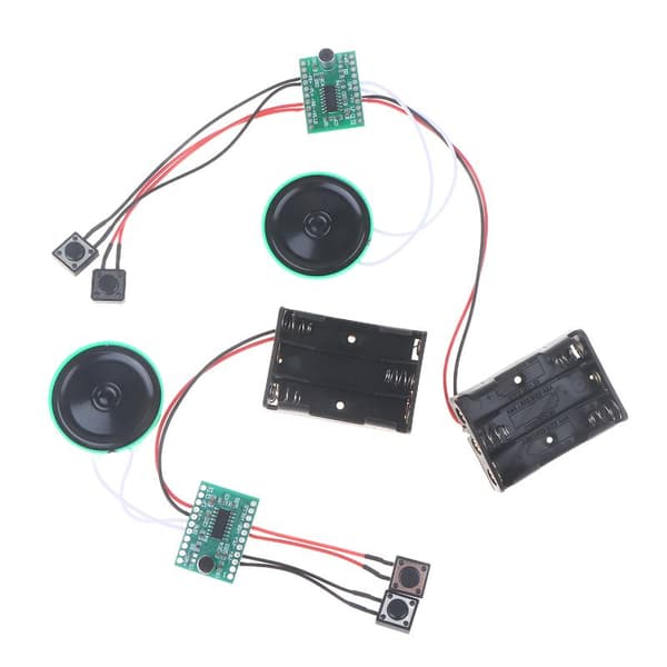 DIY opptaksmodul 60-sekunders opptak avspilling stemmehilsen A4