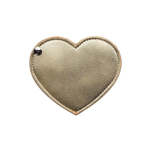 Folding Pocket Kompakt Spejl Rejse Makeup Tool Pop-up Design Gold