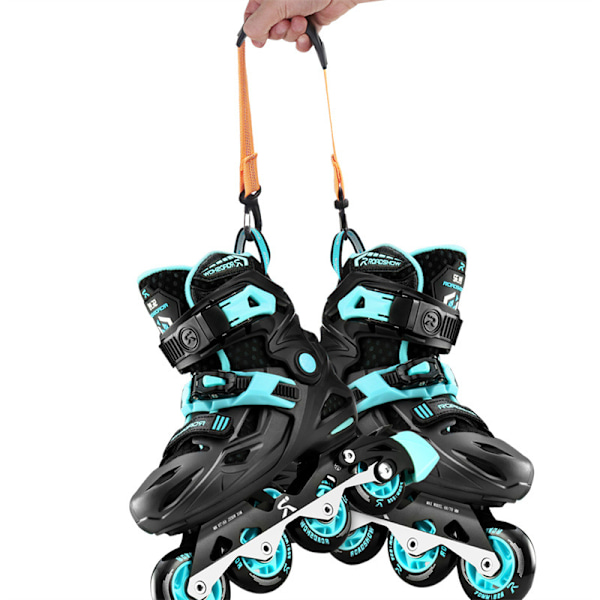 Rulleskøjteskoløfter Skistøvlerem Bærbar Inline Skate S Black