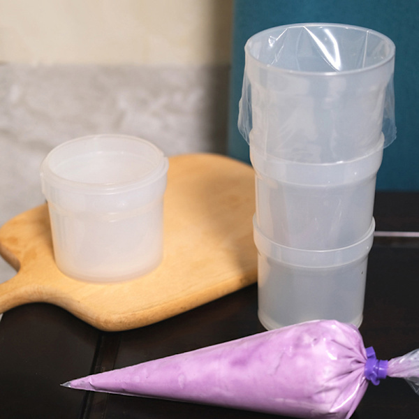 Plastic Konditorrør Holder Glasurrør Hældehjælp Montering
