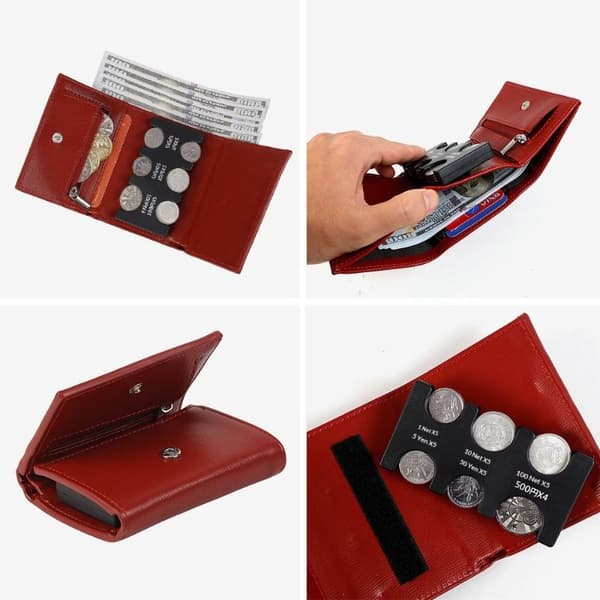1 stk 2-i-1 Møntclips Organizer Lille Pung Tab Forebyggelse Tr A3