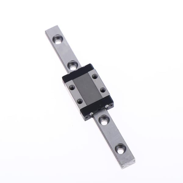 LML9C Miniatyr lineær skinne 9 mm bredde skyveblokk lineær M