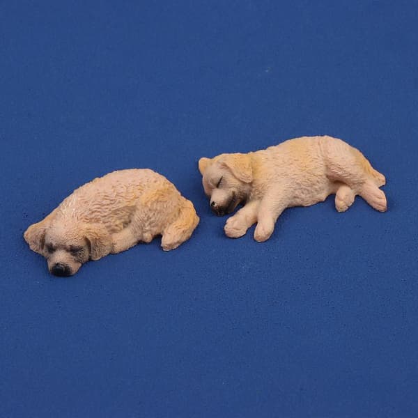 Kawaii sovande Shiba Inu-modell e harts sovande valp bil instrumentbräda A2