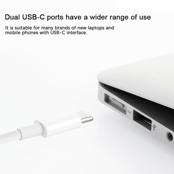 USB Type C Til USB C 65W PD Hurtigladekabel Type C Fast Cha 1M