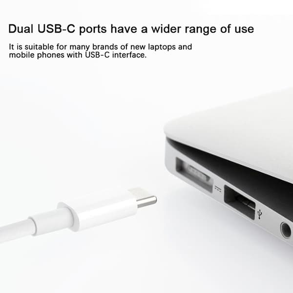 USB Type C Til USB C 65W PD Hurtigopladningskabel Type C Hurtig Cha 1M